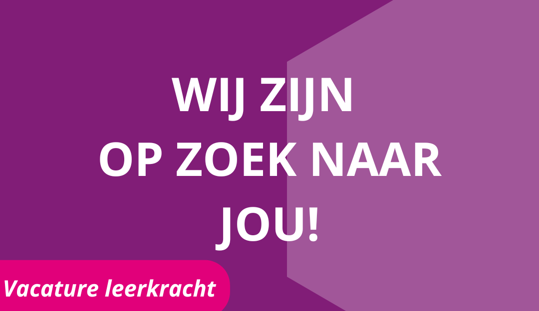 vacature leerkracht Plataan