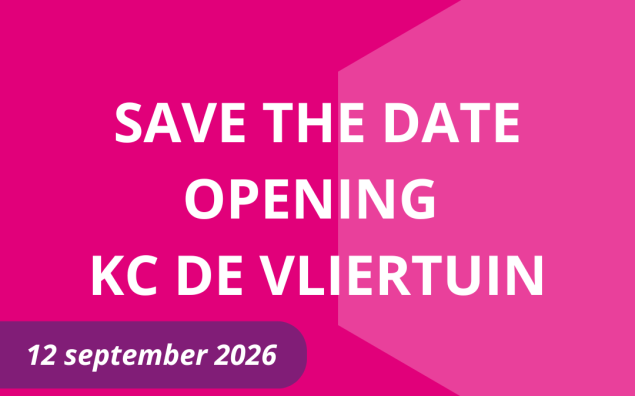 save the date opening vliertuin